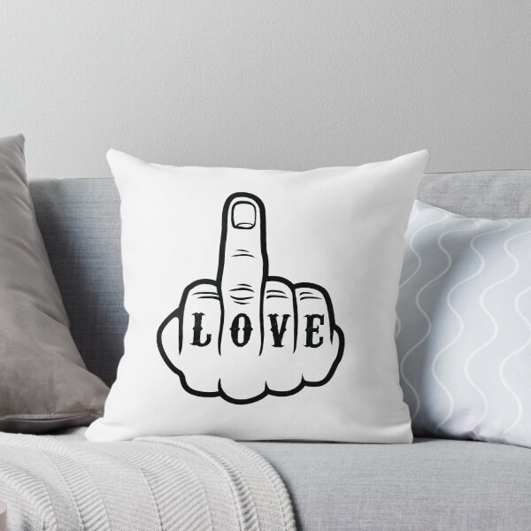 Item preview, Fuck Love Middle Finger Heartbreak Break up designed and sold by JustLivinLife.