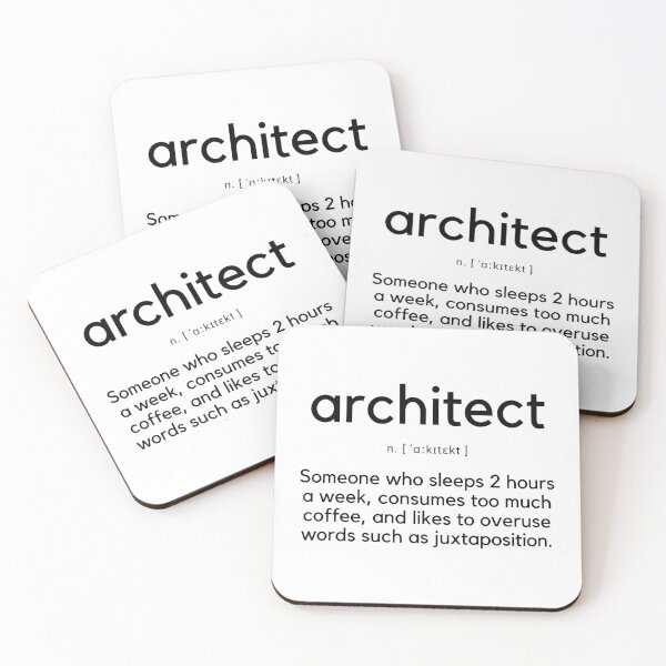 Item preview, I Love Architecture designed and sold by ImperialBaron.
