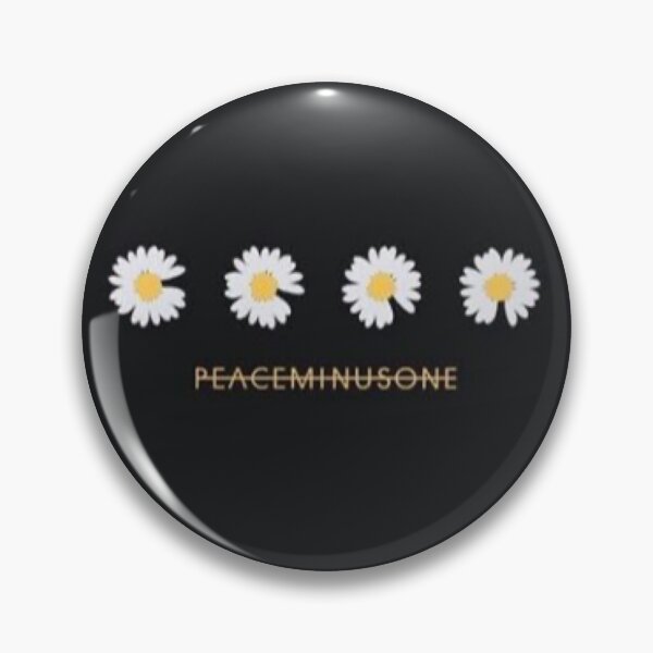 Peaceminusone Pins and Buttons for Sale | Redbubble