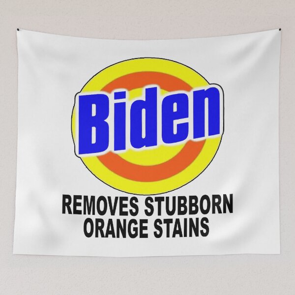 Item preview, BIDEN REMOVES STUBBORN ORANGE STAINS designed and sold by HINDAM4U.