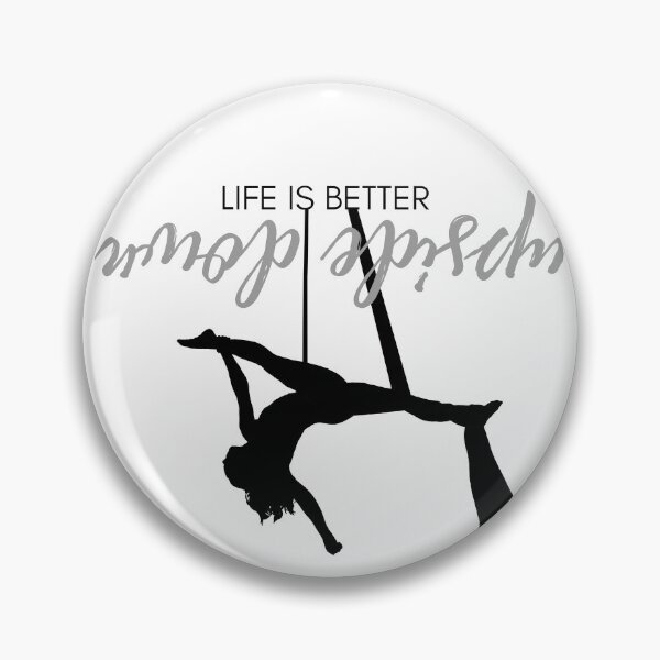 Item preview, Life is better Upside Down - Silks with Grey designed and sold by jshujules.