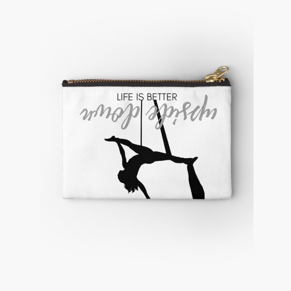 Item preview, Life is better Upside Down - Silks with Grey designed and sold by jshujules.