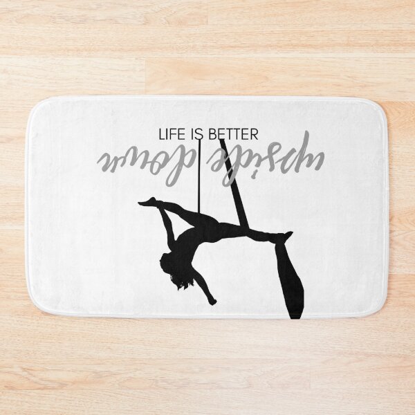 Item preview, Life is better Upside Down - Silks with Grey designed and sold by jshujules.