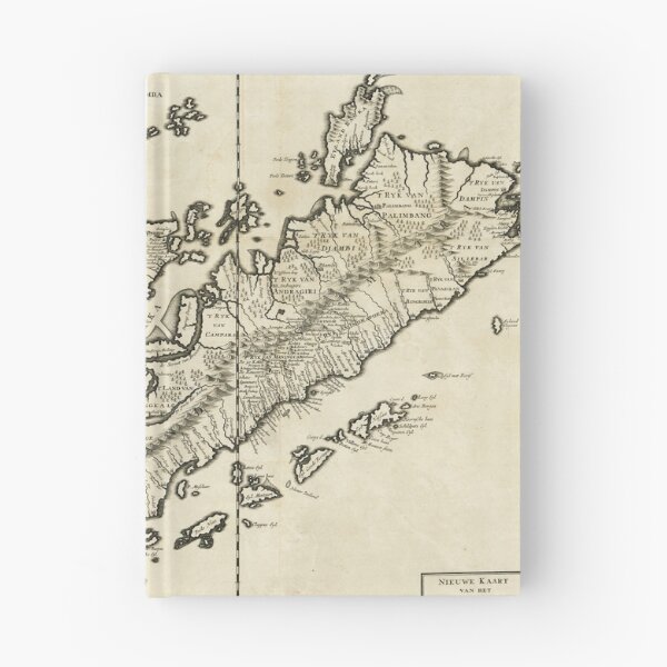 Item preview, Map of Indonesia (1726) designed and sold by allhistory.