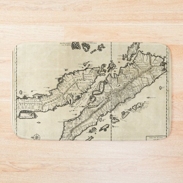 Item preview, Map of Indonesia (1726) designed and sold by allhistory.