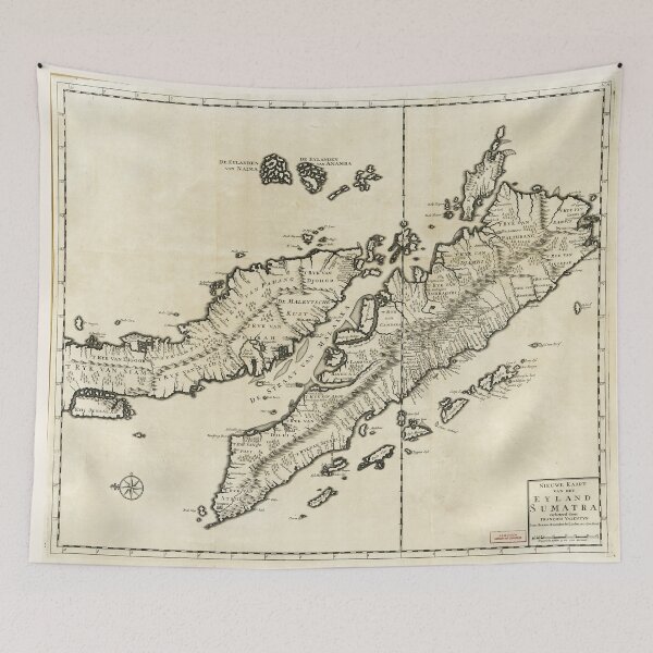 Item preview, Map of Indonesia (1726) designed and sold by allhistory.
