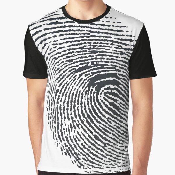 Fingerprint (dark style) Graphic T-Shirt