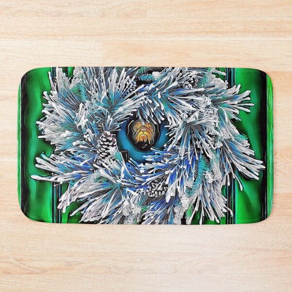 Item preview, Wreath on Bulldog Knocker designed and sold by RitaMaye.