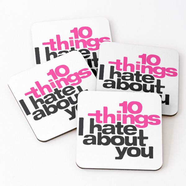 Item preview, 10 things I hate about you! designed and sold by cyber2000s.