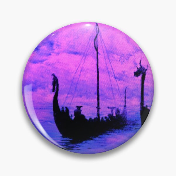 Item preview, Purple Ships from the Mist designed and sold by Malc Sutherland.