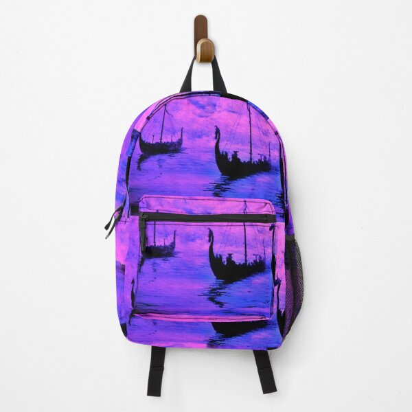 Item preview, Purple Ships from the Mist designed and sold by Malc Sutherland.