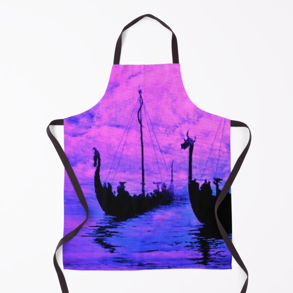 Item preview, Purple Ships from the Mist designed and sold by Malc Sutherland.