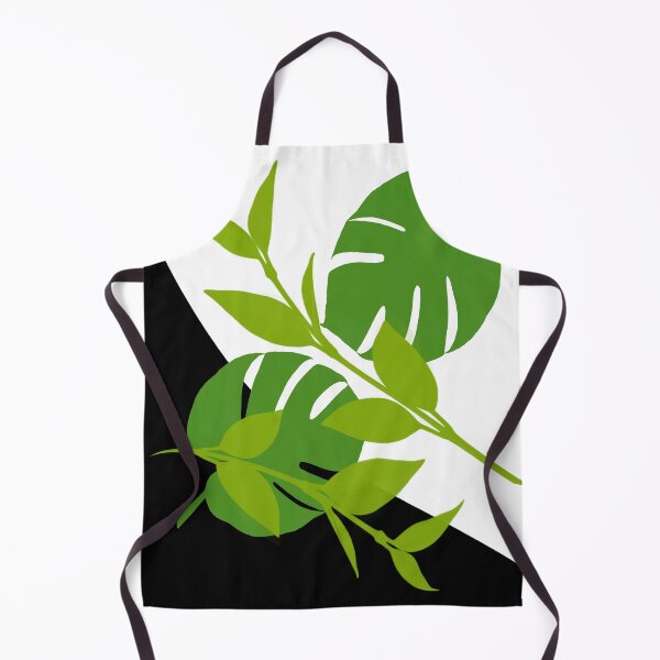 Item preview, Tropical Leaves Wavy Halftone designed and sold by GrimalkinStudio.