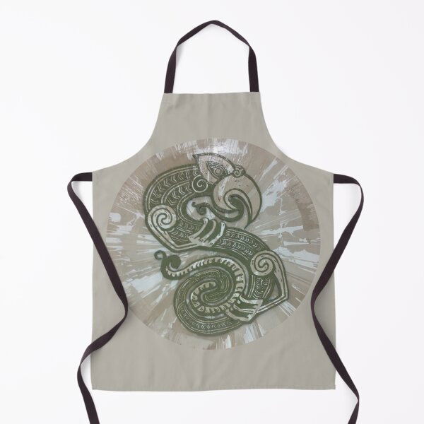 Item preview, Olive and Mocha Taniwha designed and sold by Mandii Pope.