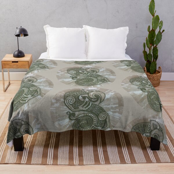 Item preview, Olive and Mocha Taniwha designed and sold by Mandii Pope.