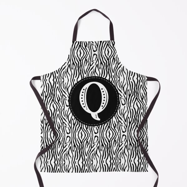 Item preview, Zebra Monogram Letter Q designed and sold by MarkTees.
