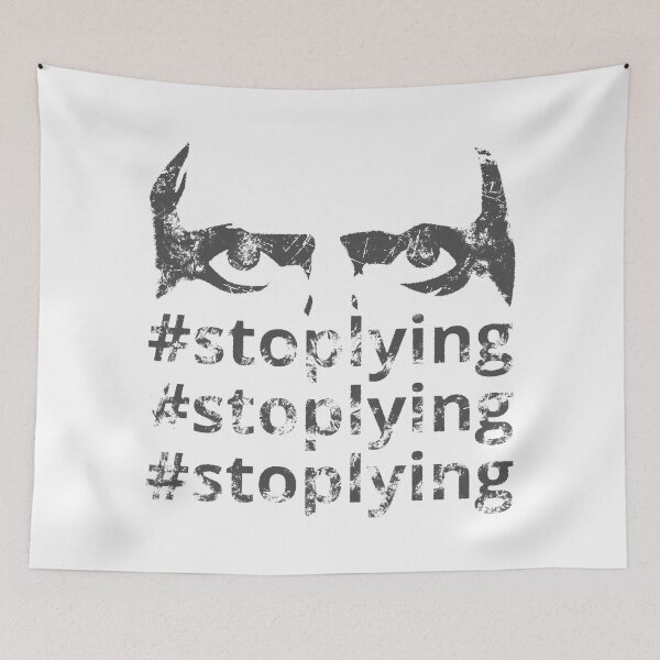 Item preview, Stop Lying (var 2) designed and sold by tuzlay.
