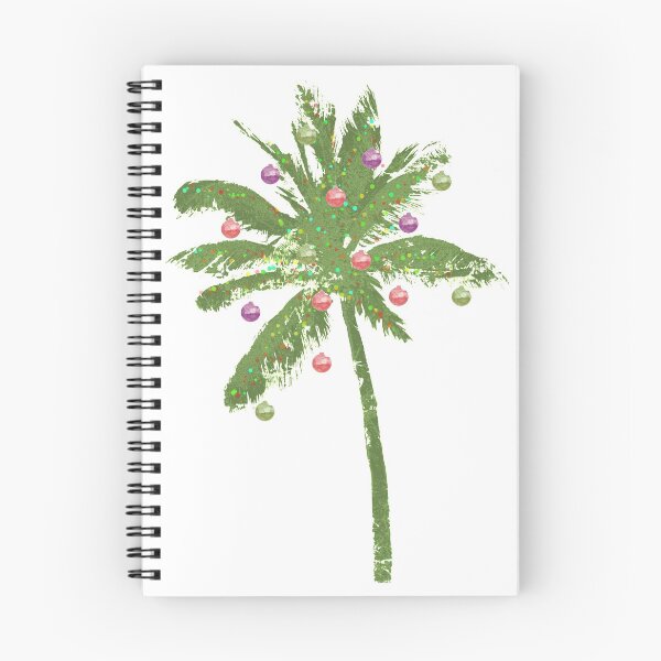 Item preview, Christmas Palm Tree Decorated designed and sold by beachchic.