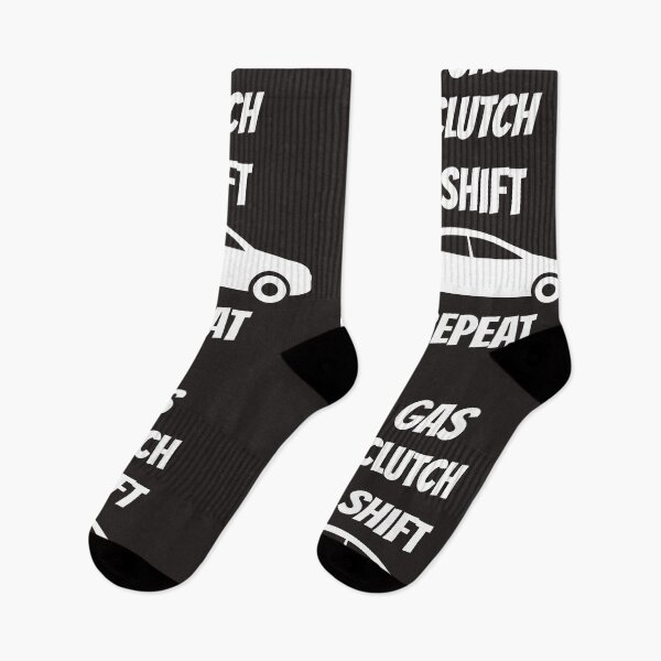 Item preview, GAS CLUTCH SHIFT REPEAT T-SHIRT designed and sold by Vipmod.