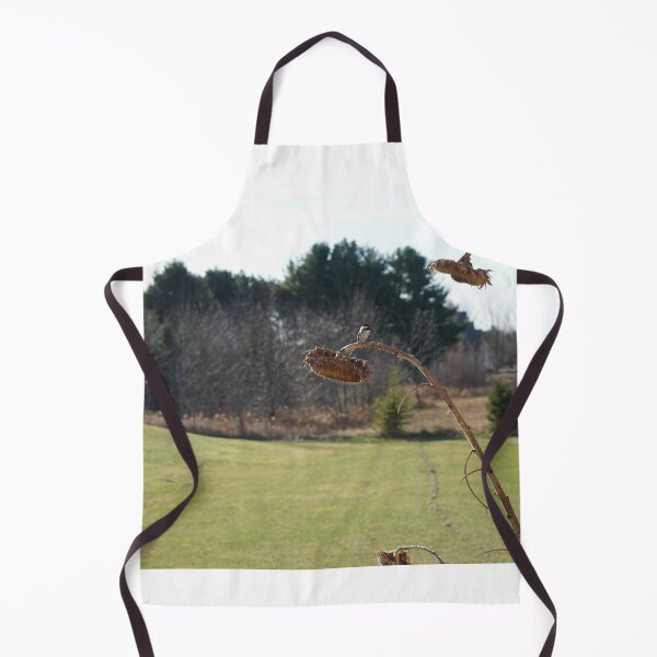 Item preview, chickadee on sunflower designed and sold by distracted.