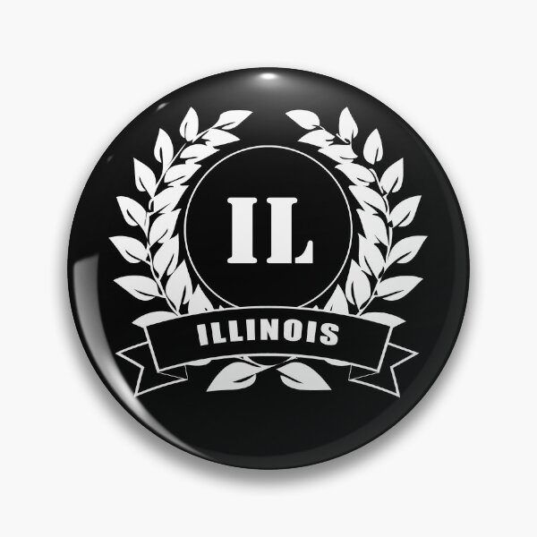 Item preview, Illinois Laurel Wreath USA designed and sold by GeogDesigns.
