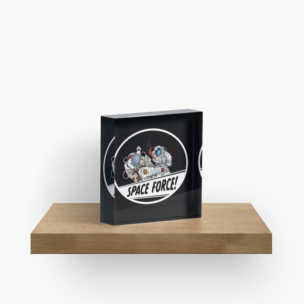 United States Space Force Acrylic Block
