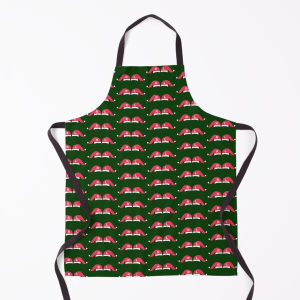 Item preview, Marcadores de rayos X izquierdo y derecho del gorro de Papá Noel - Fondo verde designed and sold by HumerusHumor.