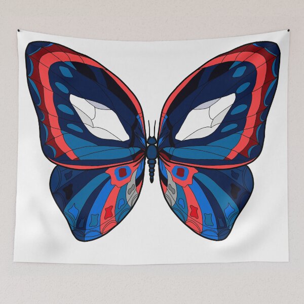 Item preview, Radioactive Arachnid - Butterfly (Blue and Red) designed and sold by Pbdazzler23.