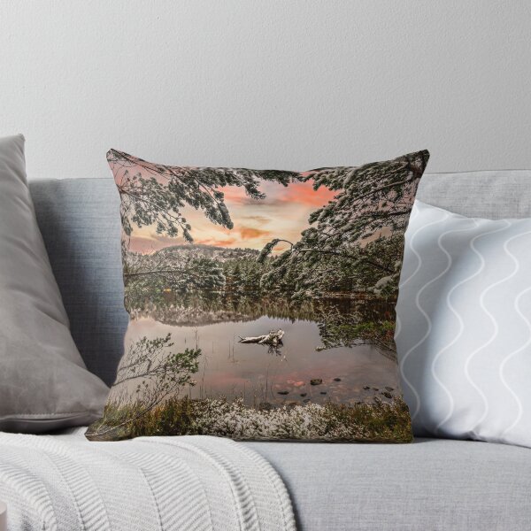 Item preview, Winter Sunset at The Loch designed and sold by Reg-K-Atkinson.