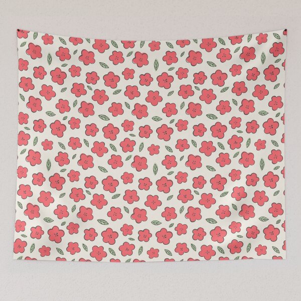 Item preview,  Coral Hand-drawn Flowers designed and sold by FrancescaMonti.