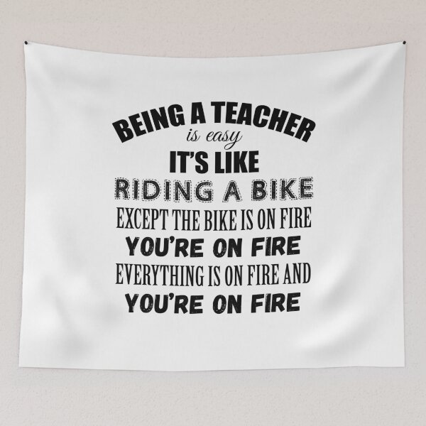 Item preview, Being a teacher is easy designed and sold by AmberSiraj.