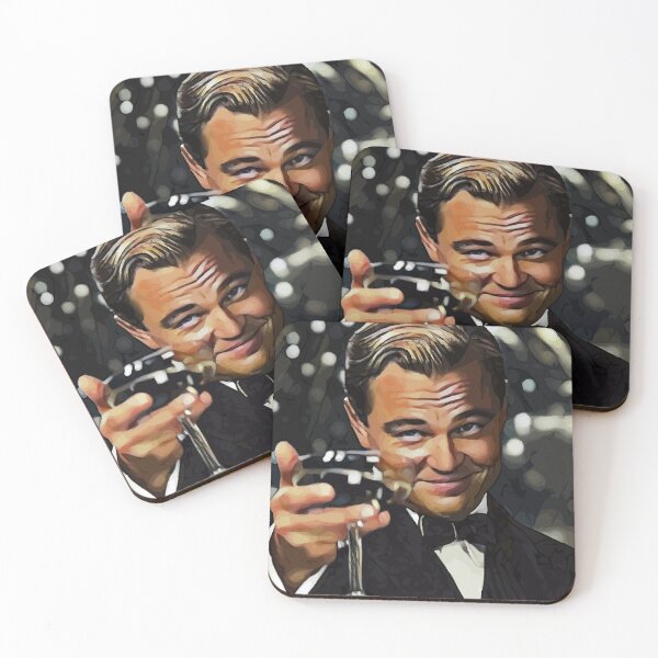 Item preview, Leonardo Dicaprio Cheers Meme designed and sold by 6athed.
