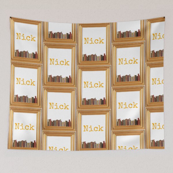 Item preview, Nick loves books designed and sold by Pelikancrazy.