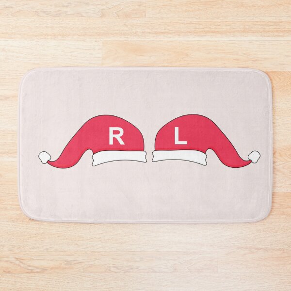 Item preview, Left and Right Santa Hat X-Ray Markers - Cream Background designed and sold by HumerusHumor.