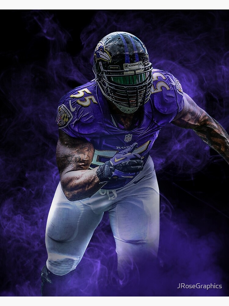 Terrell Suggs Baltimore Sports Art ' Metal Print for Sale by JRoseGraphics