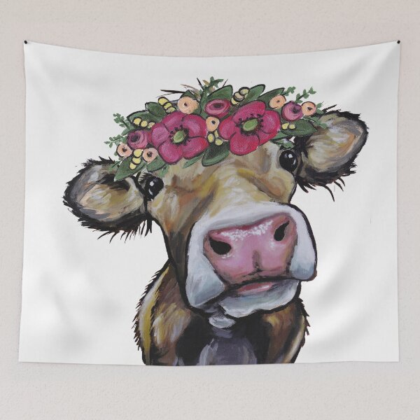 Item preview, Copy of Cow Art, Hazel the Cow designed and sold by leekellerart.