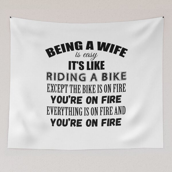 Item preview, Being a Wife is easy designed and sold by AmberSiraj.