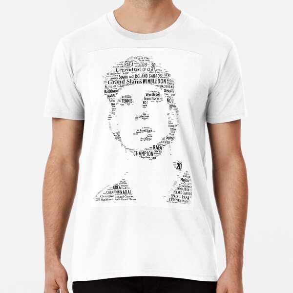 "Rafael 'RAFA' Nadal " T-shirt by TheIcons | Redbubble