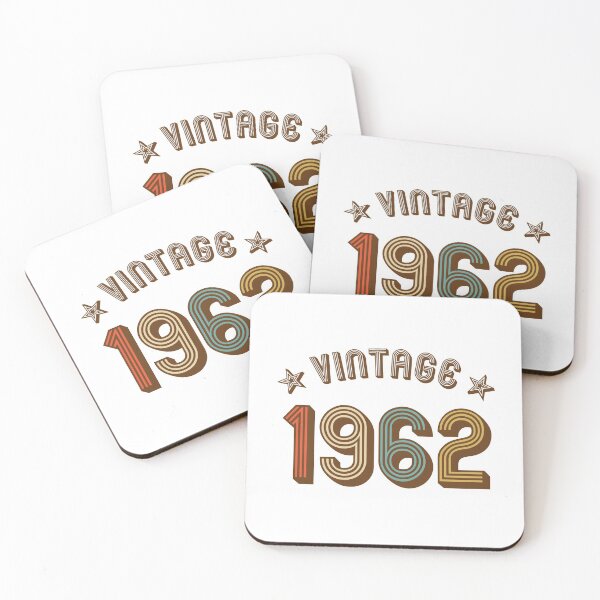 Item preview, 1962 vintage retro vintage year of birth birthday designed and sold by GeogDesigns.
