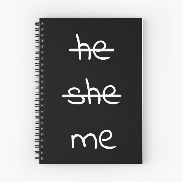 Item preview,  Just me - Pronouns (white) designed and sold by ArtByCloudya.