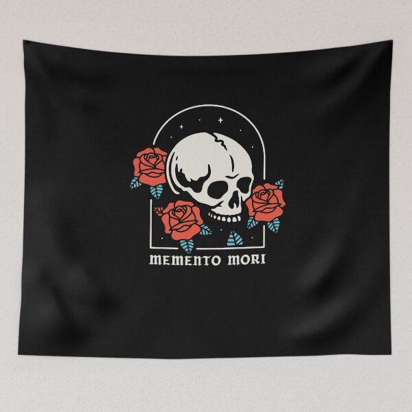 Item preview, Memento Mori Shirt - Remember You Must Die Design designed and sold by Kenneth Billings.