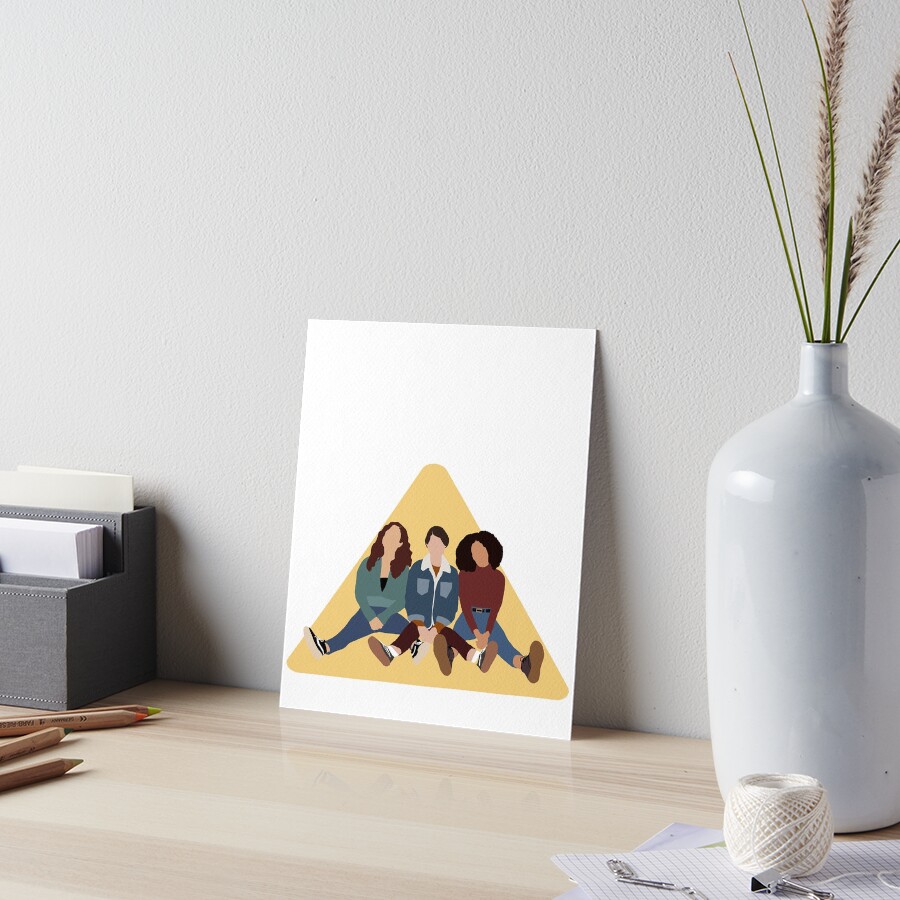 "Trinkets (tv Show) - Elodie, Moe, Tabitha (yellow)" Art Board Print ...