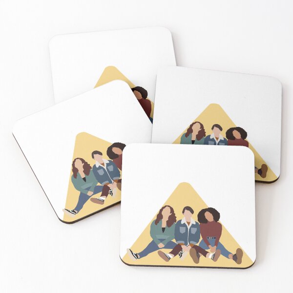 Item preview, Trinkets (tv show) - Elodie, Moe, Tabitha (yellow) designed and sold by Jaimyvv.