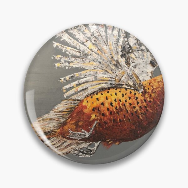 Item preview, PHEASANT IN FLIGHT designed and sold by Charlotte Sarah Rhodes.