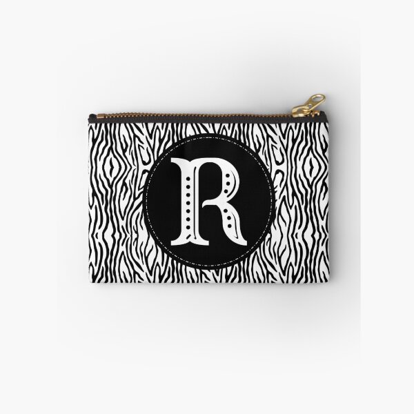 Item preview, Zebra Monogram Letter R designed and sold by MarkTees.