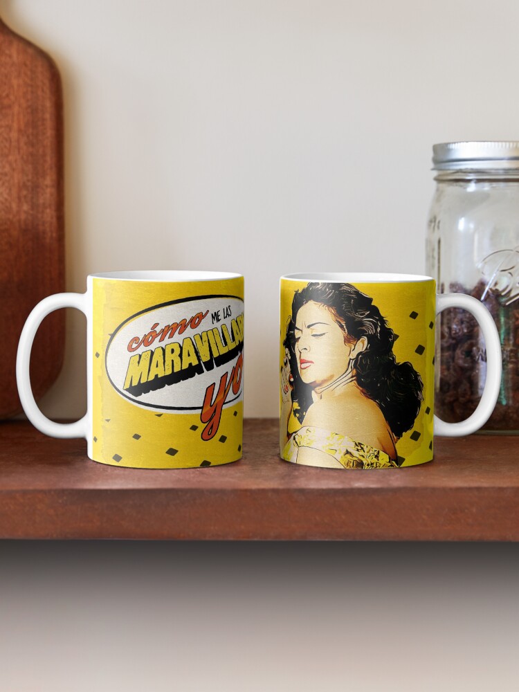 Vista alternativa de Taza de café Lola Flores Cómo me las maravillaría yo Comics Vintage