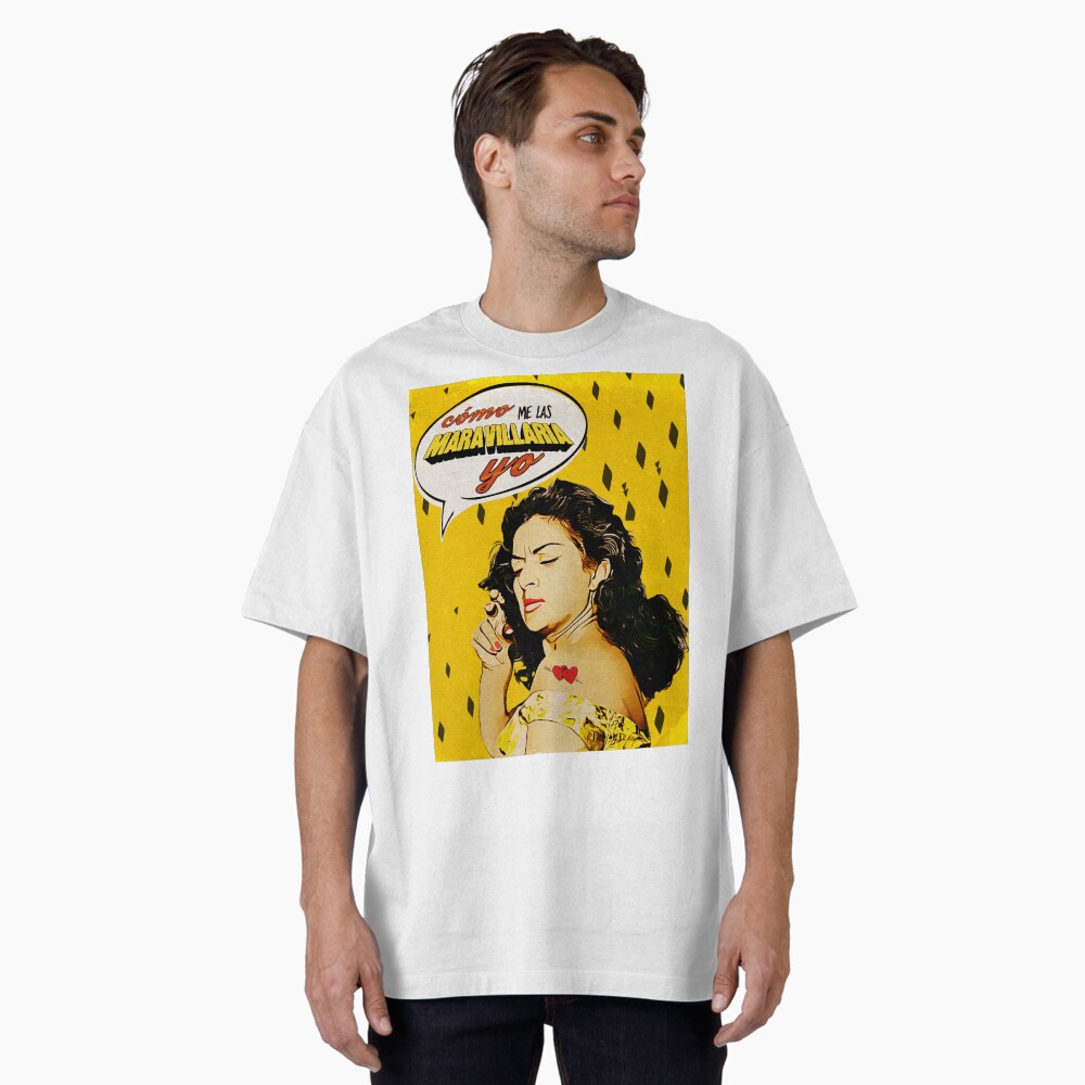 Vista previa del artículo con la obra «Camiseta oversize», diseñado y vendido por danimota.