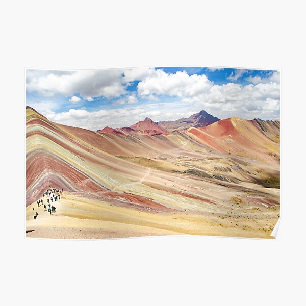 Montaña Arcoíris - Perú Vinicunca Póster