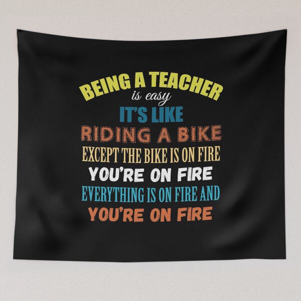 Item preview, Being a teacher is easy designed and sold by AmberSiraj.
