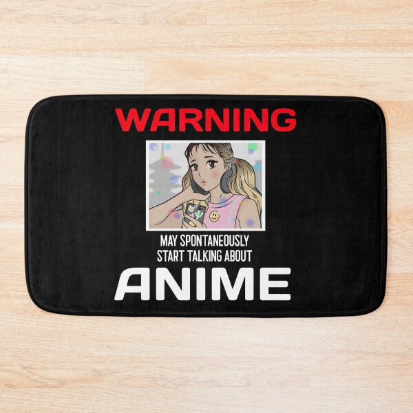 Item preview, Warning May Spontaneously Talk About Anime designed and sold by ds-4.
